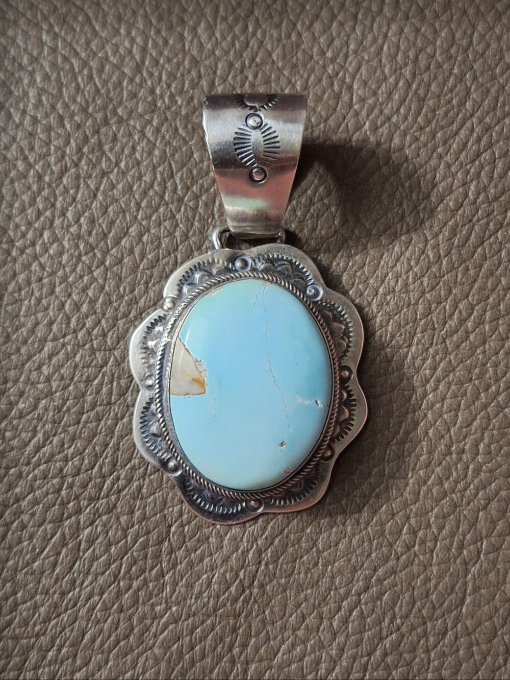 Large Turquoise Pendant